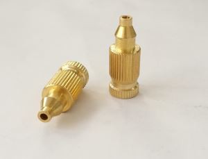 Niederdruck Messing Slip Lock Misting Nozele